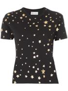 Red Valentino - Star Print T-shirt - Women - Cotton - S, Black, Cotton