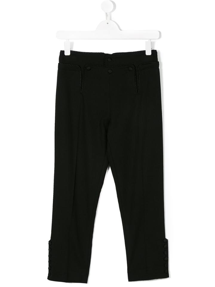 Dsquared2 Kids Button Detail Trousers - Black
