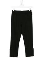 Dsquared2 Kids Button Detail Trousers - Black