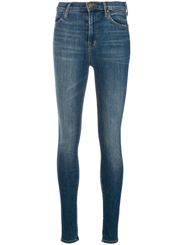 J Brand High Rise Skinny Jeans - Blue