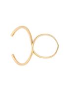 Charlotte Chesnais Structured Bangle - Metallic