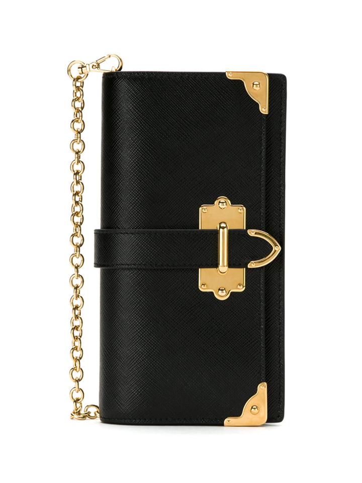 Prada Prada 1zh0442ejb F0002 Leather/fur/exotic Skins->calf Leather -