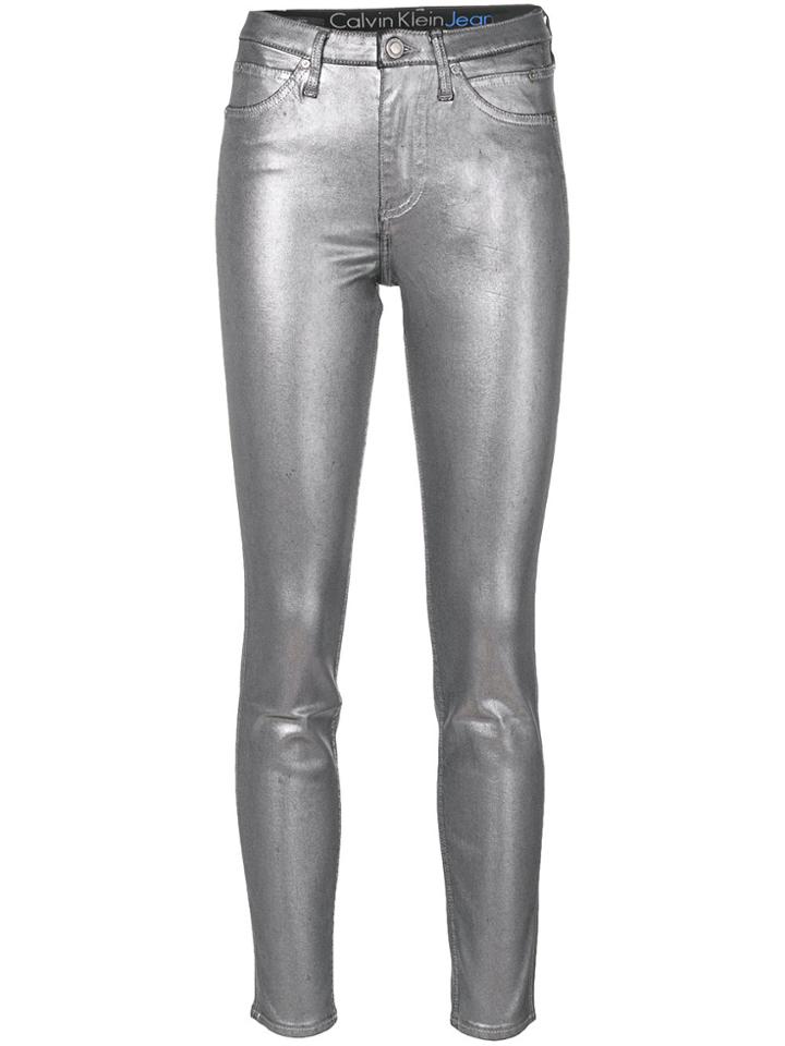 Ck Jeans Metallic Trousers