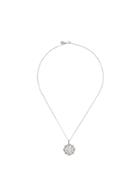 V Jewellery Seal Pendant Necklace - Silver
