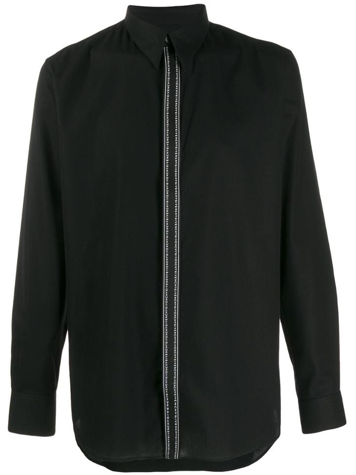 Givenchy Logo Band Shirt - Black