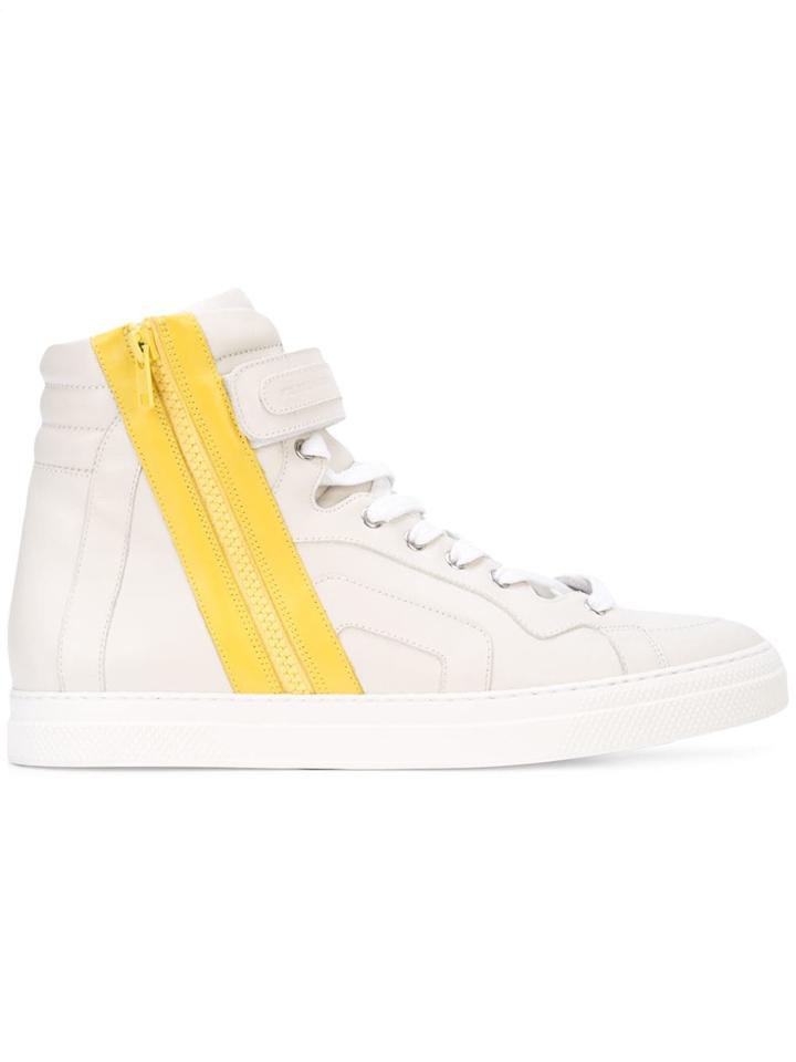 Pierre Hardy Pierre Hardy 112nsneakerscalfbeigeyellow Beige/yellow