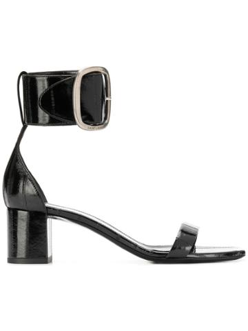 Saint Laurent Saint Laurent 5388800wx00 1000 Noir Furs & Skins->patent
