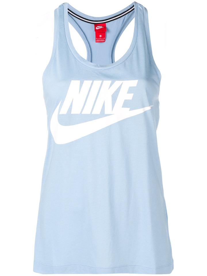 Nike Logo Tank - Blue