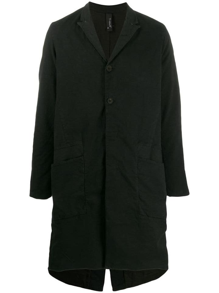 Transit Single-breasted Coat - Black