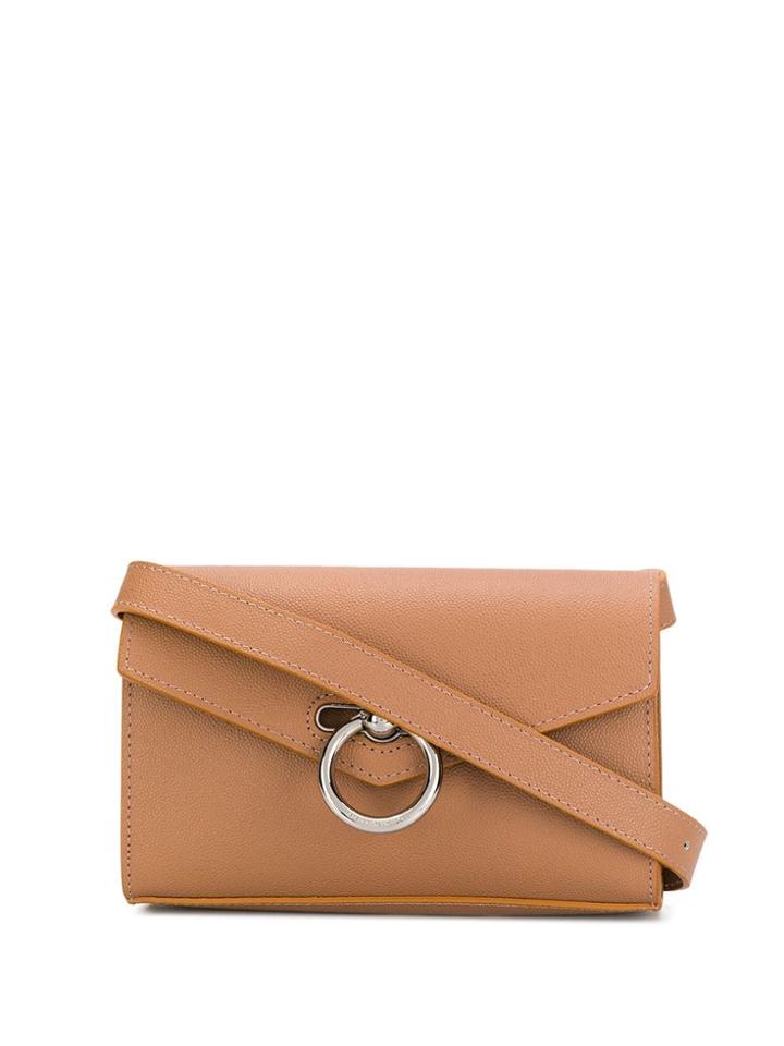 Rebecca Minkoff Metallic Hoop Bag - Brown