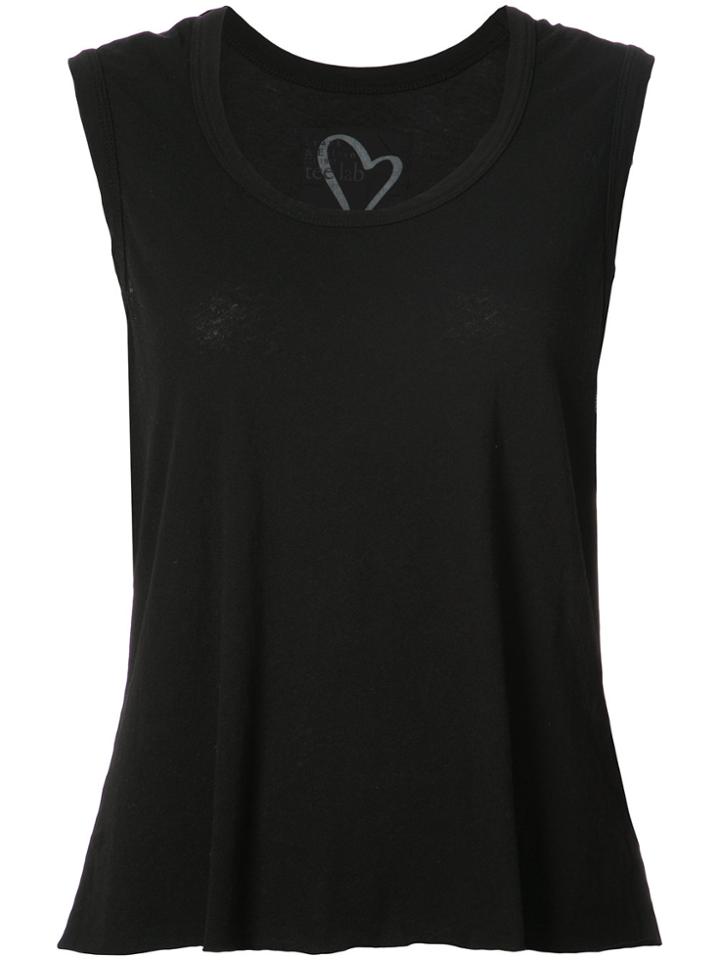 Frank & Eileen Round Neck Vest - Black