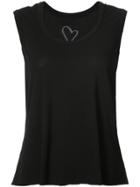 Frank & Eileen Round Neck Vest - Black