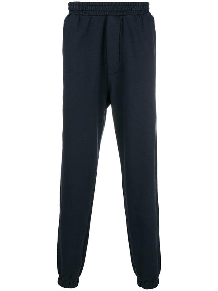 Paura Elastic Waist Track Pants - Blue