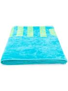 Moschino Logo Beach Towel - Blue