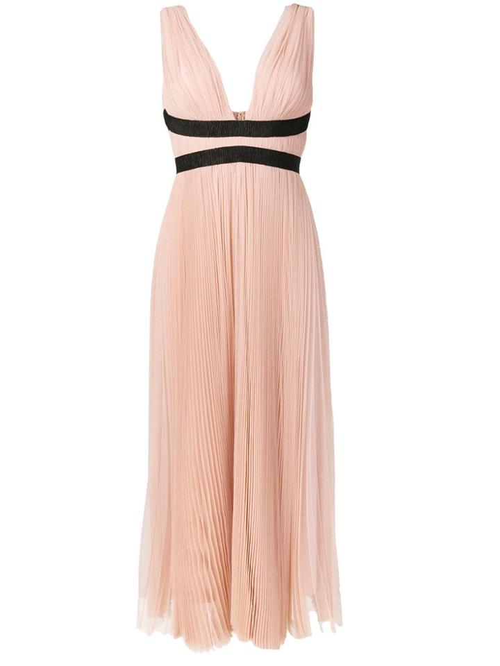 Maria Lucia Hohan Black Belt Tulle Dress - Neutrals