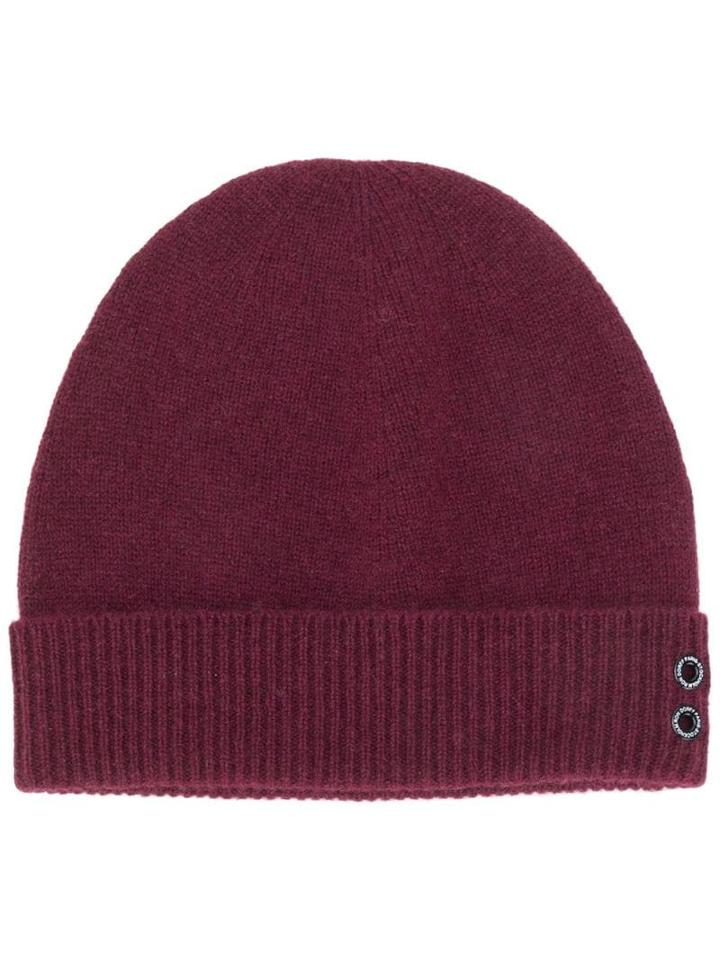 Ron Dorff Fine Knit Beanie - Red
