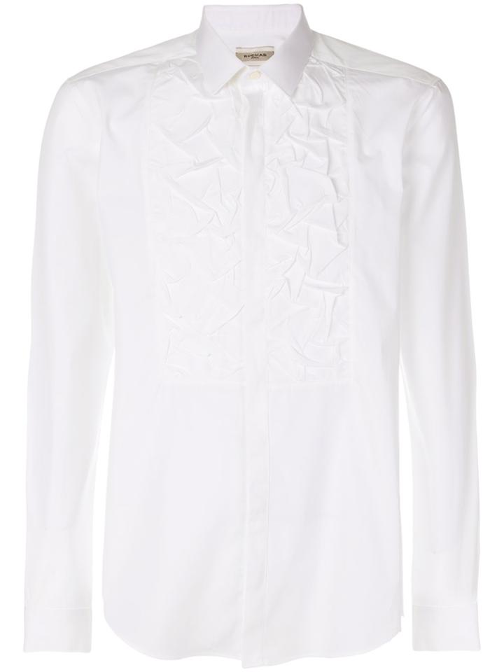 Rochas Wrinkled Front Shirt - White