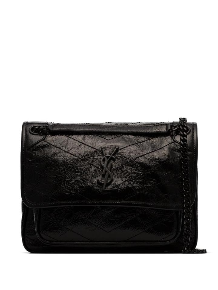 Saint Laurent Niki Chain Strap Bag - Black