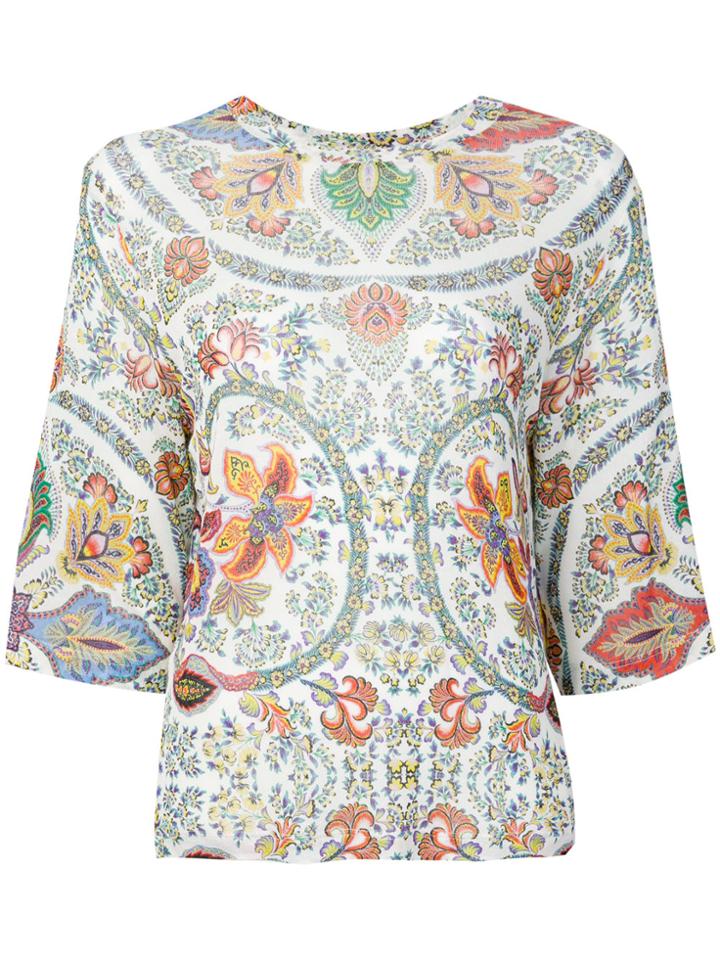 Etro Mixed Print Blouse - Multicolour