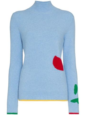 I Am Chen Turtleneck Sweater - Blue
