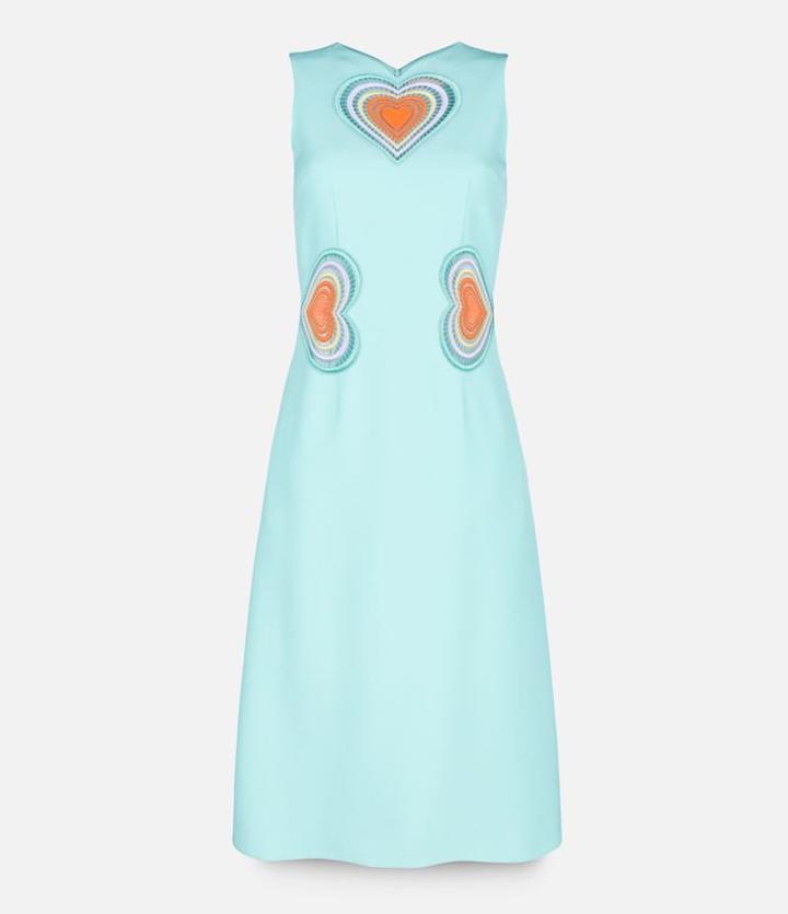 Christopher Kane Mid-length Love Heart Motif Dress