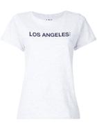 A.p.c. Los Angeles Print T-shirt - Grey