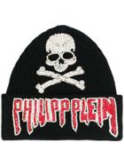 Philipp Plein Logo Beanie - Black
