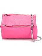 Givenchy Mini 'pandora' Shoulder Bag, Women's, Pink/purple, Leather