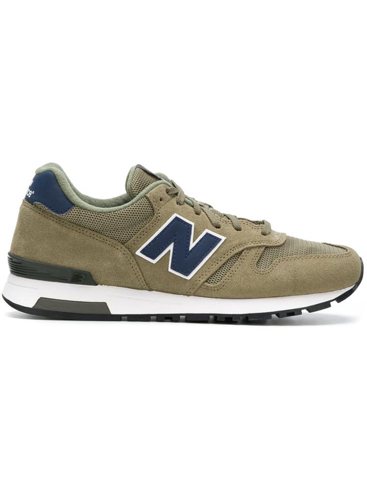 New Balance 565 Logo Sneakers - Green