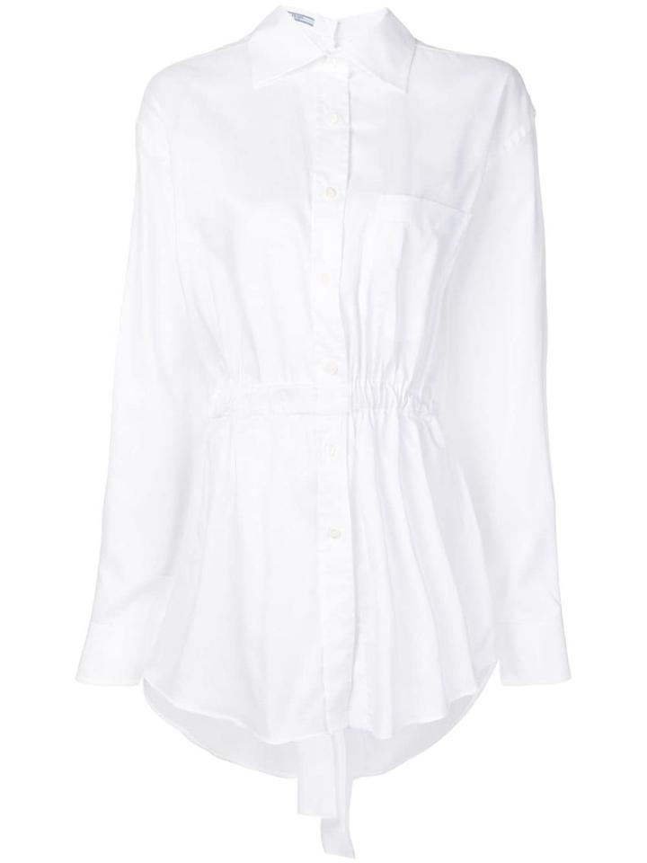 Prada Elasticated Waist Shirt - White