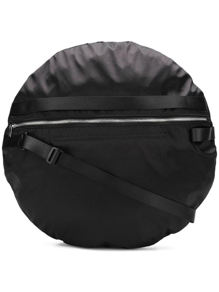 Cabane De Zucca Zipped Round Bag - Black