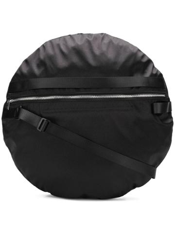 Cabane De Zucca Zipped Round Bag - Black