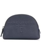 Marc Jacobs Brand Embossed Wash Bag - Blue