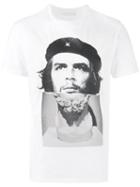 Neil Barrett Hybrid Marble Guevara T-shirt, Men's, Size: Xl, White, Cotton