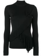Givenchy Knit Long Sleeves Top - Black