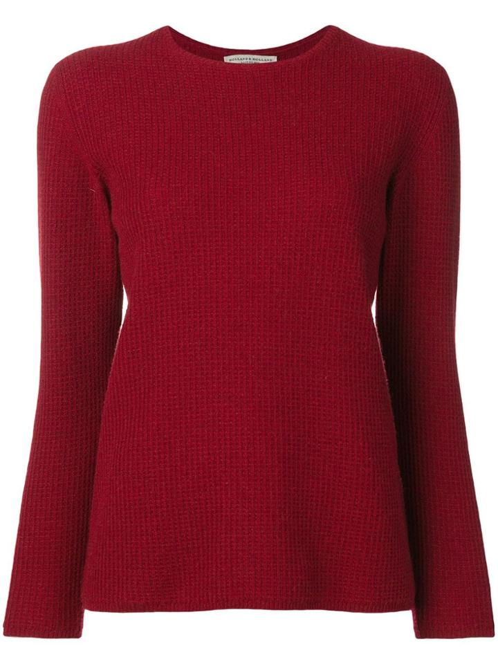 Holland & Holland Cashmere Jumper - Red