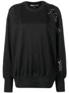 Y-3 Y-3 Adidas X Yohji Yamamoto Sashiko Slogan Sweater - Black
