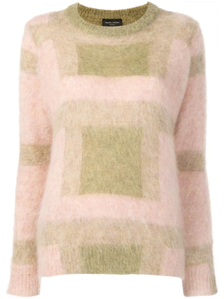 Roberto Collina Fuzzy Knit Sweater - Pink