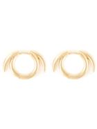 Shaun Leane Thorned Hoop Earrings - Metallic