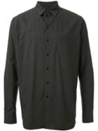 Bassike Welt Pocket Shirt, Men's, Size: Xl, Green, Cotton