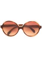 Emilio Pucci Round Shaped Sunglasses - Brown