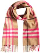 Burberry The Classic Check Scarf - Nude & Neutrals