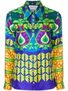 Gucci Psychedelic Flower Print Shirt - Multicolour