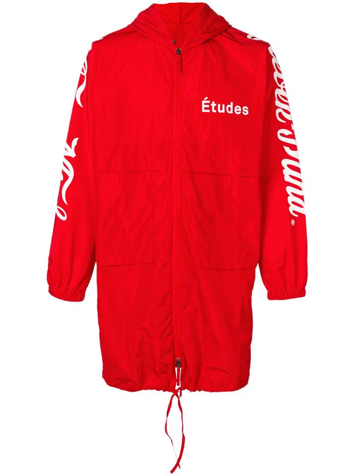 Études Memory Tech Coat - Red