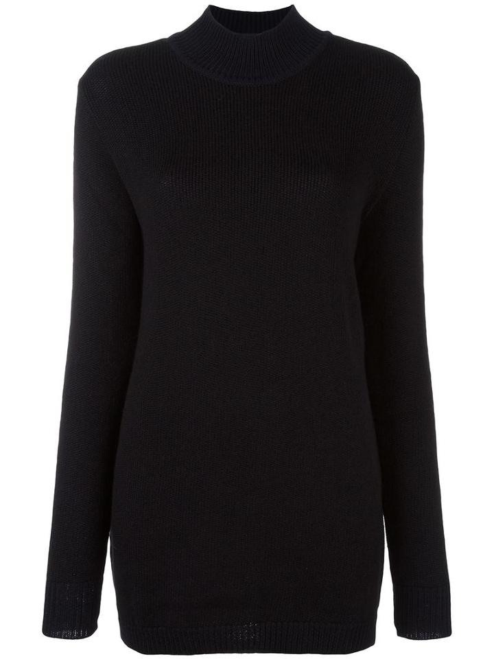 Stephan Schneider High Neck Jumper, Women's, Size: 3, Black, Wool/alpaca