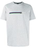 Ps By Paul Smith Logo Printed T-shirt - Grey