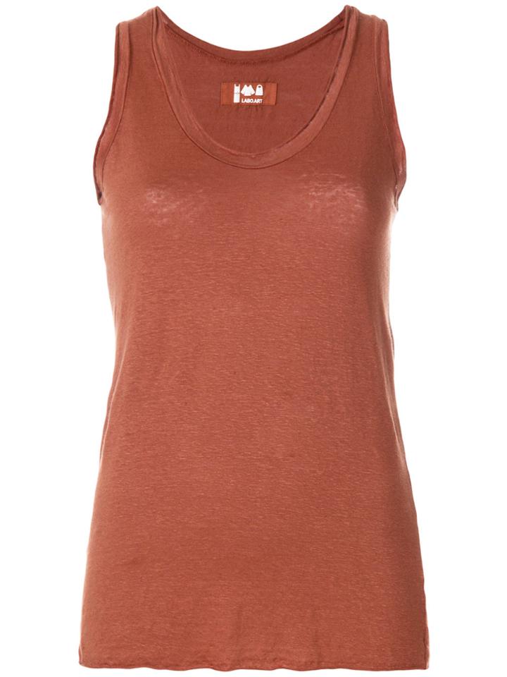 Labo Art Canotta Tank - Brown