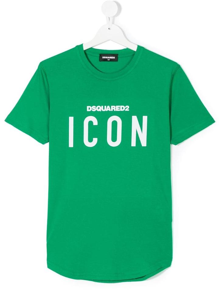 Dsquared2 Kids Teen Icon T-shirt - Green