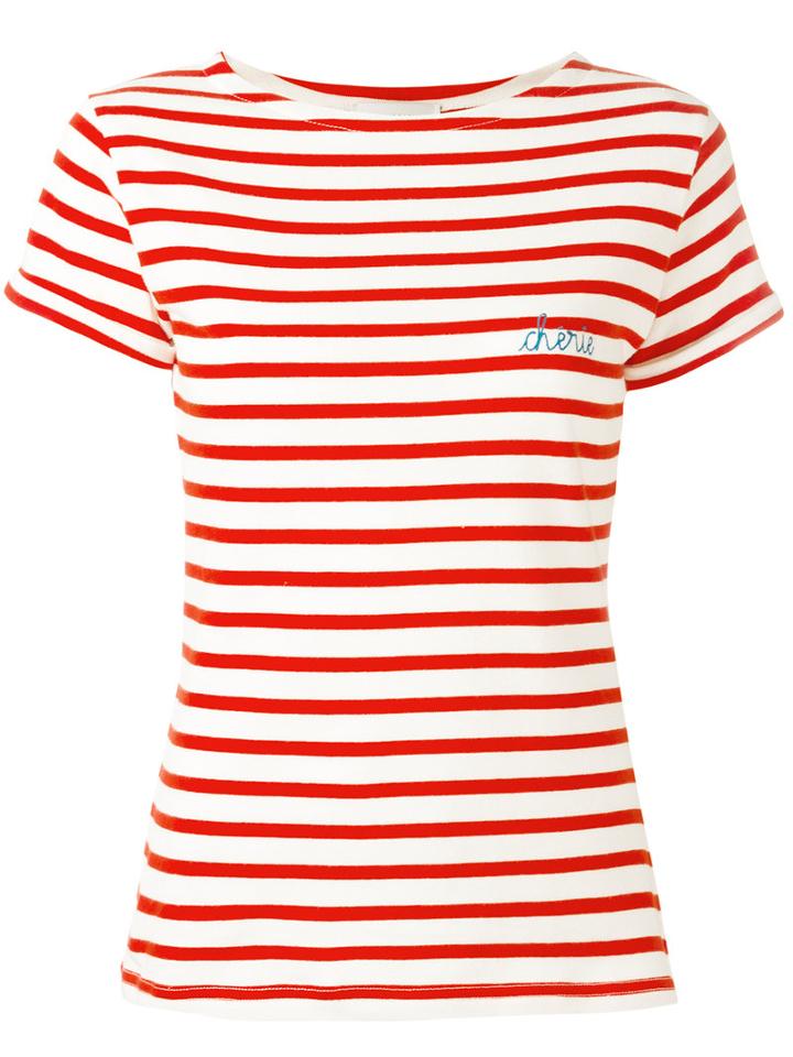 Maison Labiche Cherie T-shirt, Women's, Size: Small, Red, Cotton