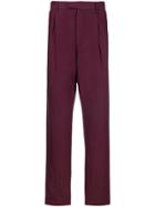Saturdays Nyc Tailored Fitted Trousers - Pink & Purple